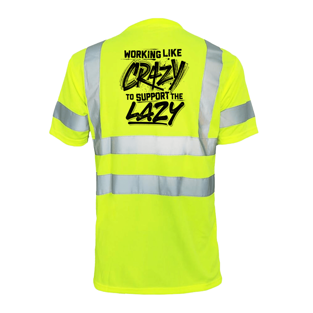 Crazy - Reflective Safety T-Shirt - Diesel Freak