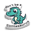 Cuntasarurus Hard Hat Decal - Diesel Freak