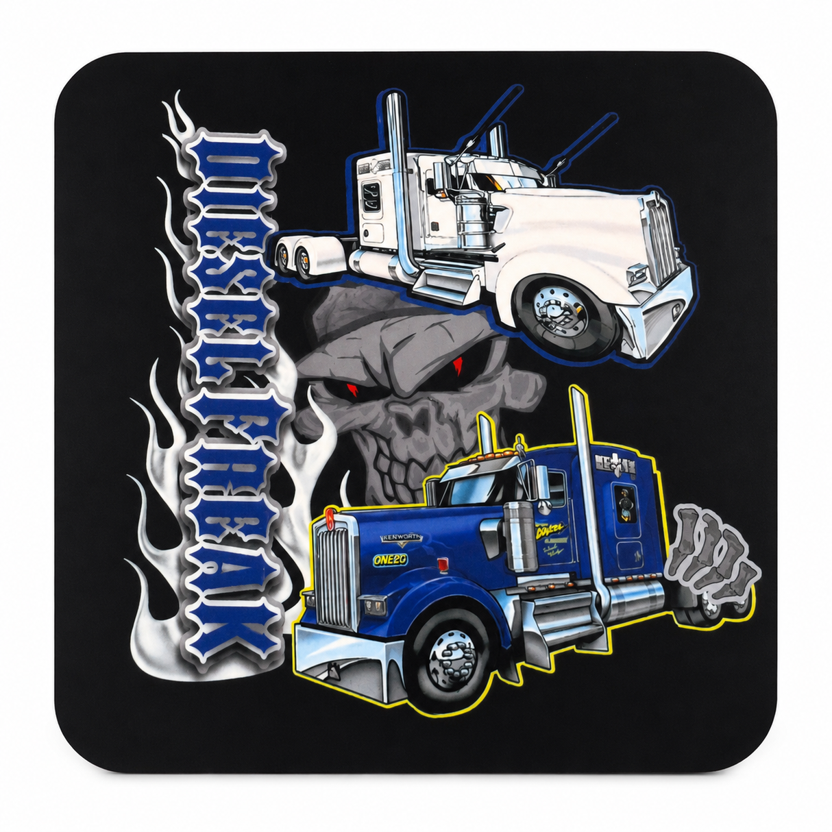 Big Boy Toys Black Coaster