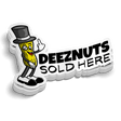 DeezNuts Sold Here - Hard Hat Decal - Diesel Freak
