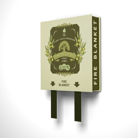 Design Fire Blanket - Olive Oil - Diesel Freak