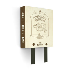 Design Fire Blanket - Petit Dejeuner Gourmand - Diesel Freak