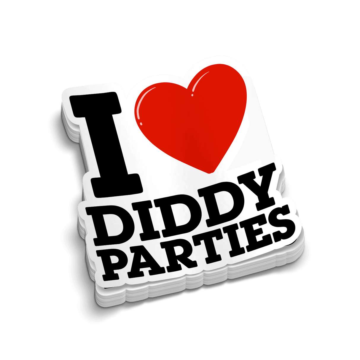 Diddy Party - Hard Hat Decal - Diesel Freak