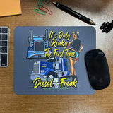 Diesel Freak Kinky Truck Neoprene Mouse Pad - Diesel Freak