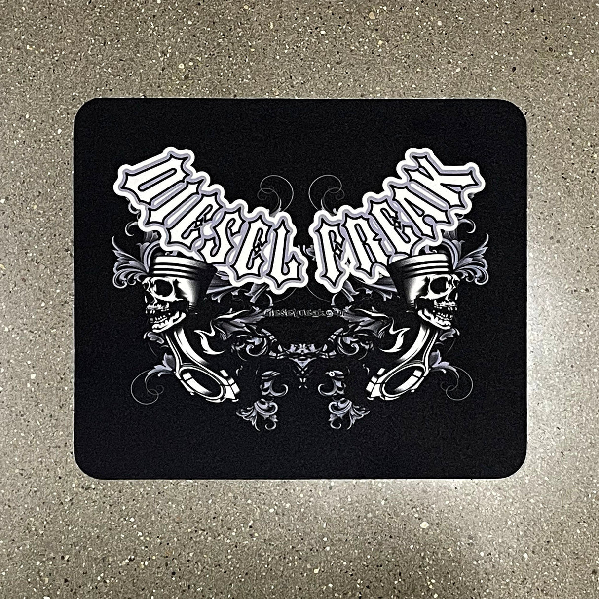 Diesel Freak Piston Head Neoprene Mouse Pad - Diesel Freak