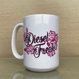 Diesel Freak Roses 15oz Coffee Cup - Diesel Freak