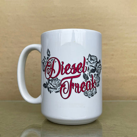 Diesel Freak Roses 15oz Coffee Cup - Diesel Freak