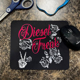 Diesel Freak Roses Neoprene Mouse Pad - Diesel Freak