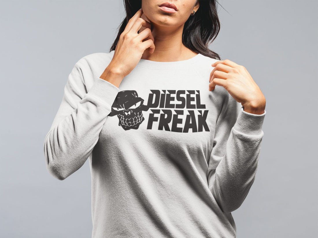 Diesel Freak Stacked Womens Crewneck - Diesel Freak