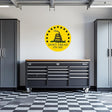 Don't Tread On Me Garage Wall Decal - Diesel Freak