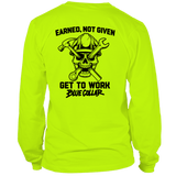 Earned Not Given - Hi Vis T-Shirt - Long Sleeve - Diesel Freak