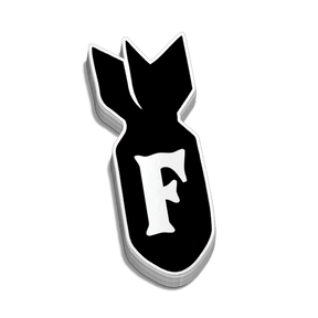 F - Bomb Hard Hat Decal - Diesel Freak