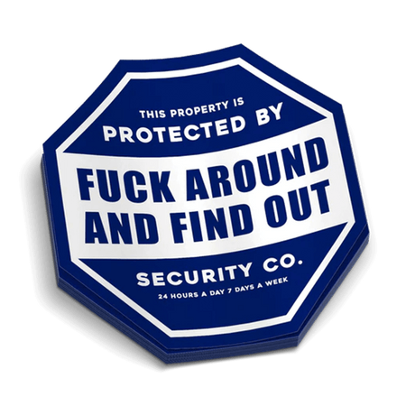 FAFO Security Decal - Diesel Freak