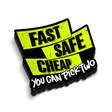 Fast Safe Cheap - Hard Hat Decal - Diesel Freak