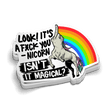 F*ck Younicorn - Hard Hat Decal - Diesel Freak