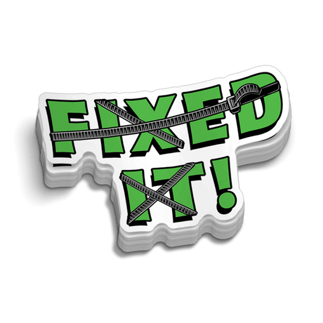 Fixed It - Hard Hat Decal - Diesel Freak