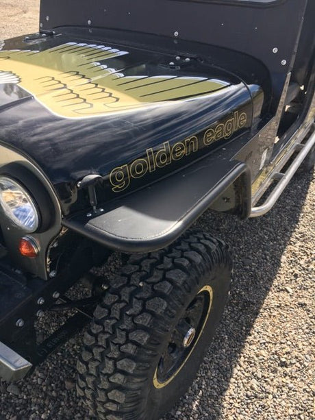 Flat DIY Front Tube Fender Kit for Roxor by OTR - Diesel Freak