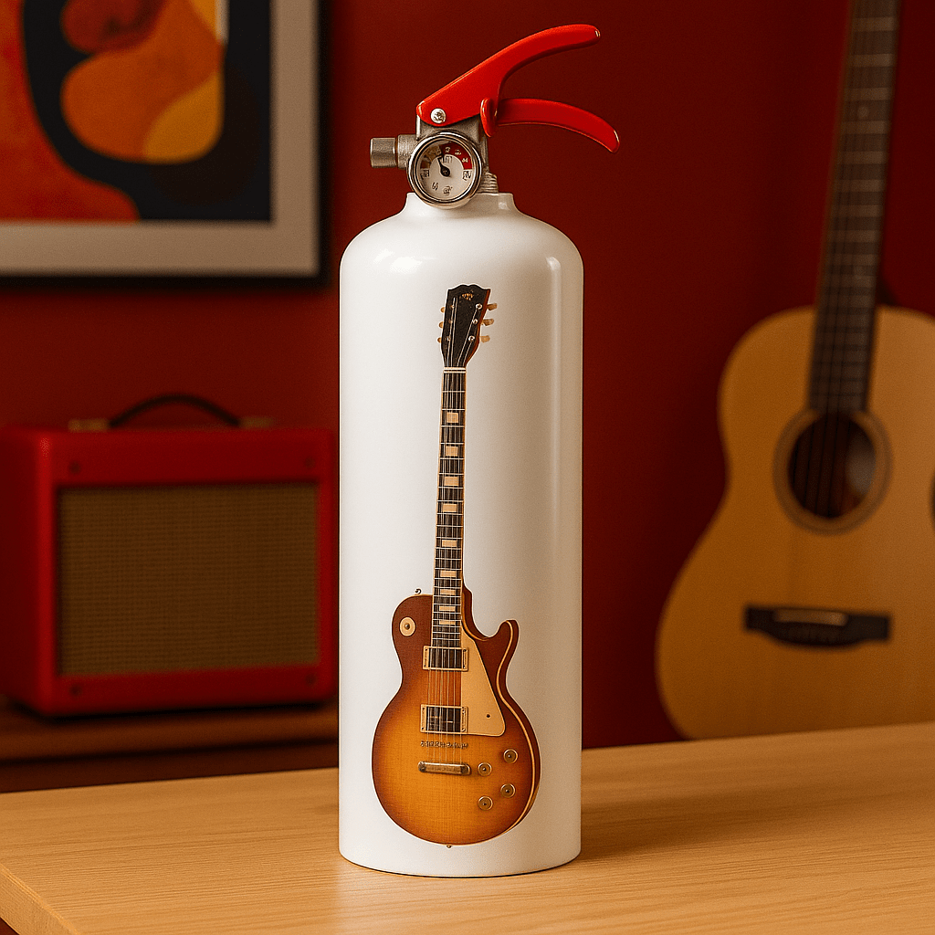 Guitar fire extinguisher - Diesel Freak