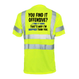 Happier Than You - Reflective Safety T-Shirt - Diesel Freak
