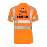 I Love Squirters - Reflective Safety T-Shirt - Diesel Freak