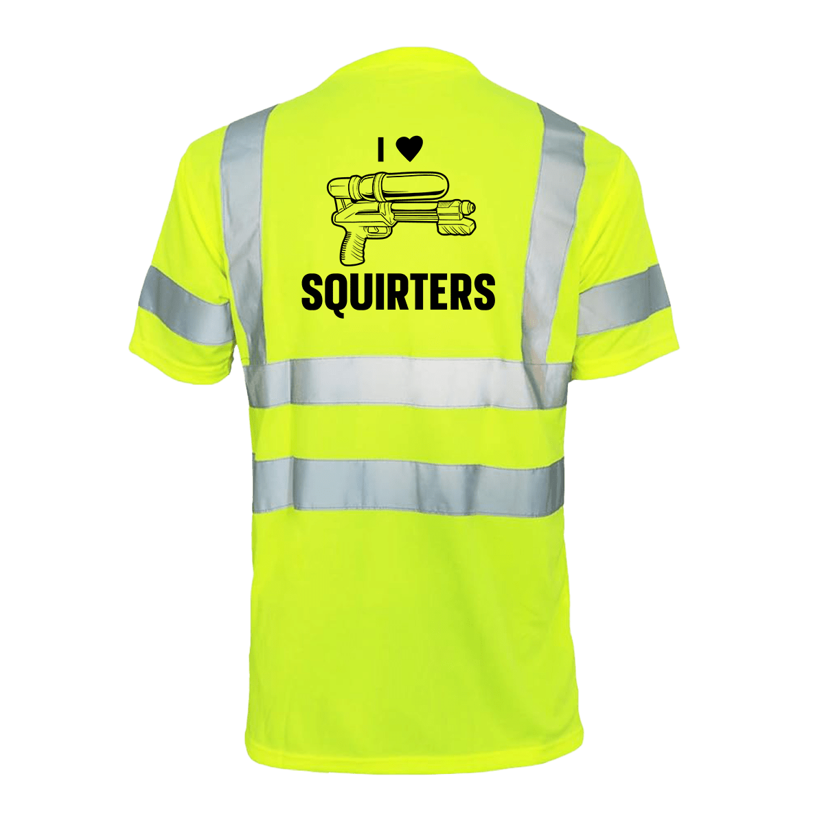 I Love Squirters - Reflective Safety T-Shirt - Diesel Freak