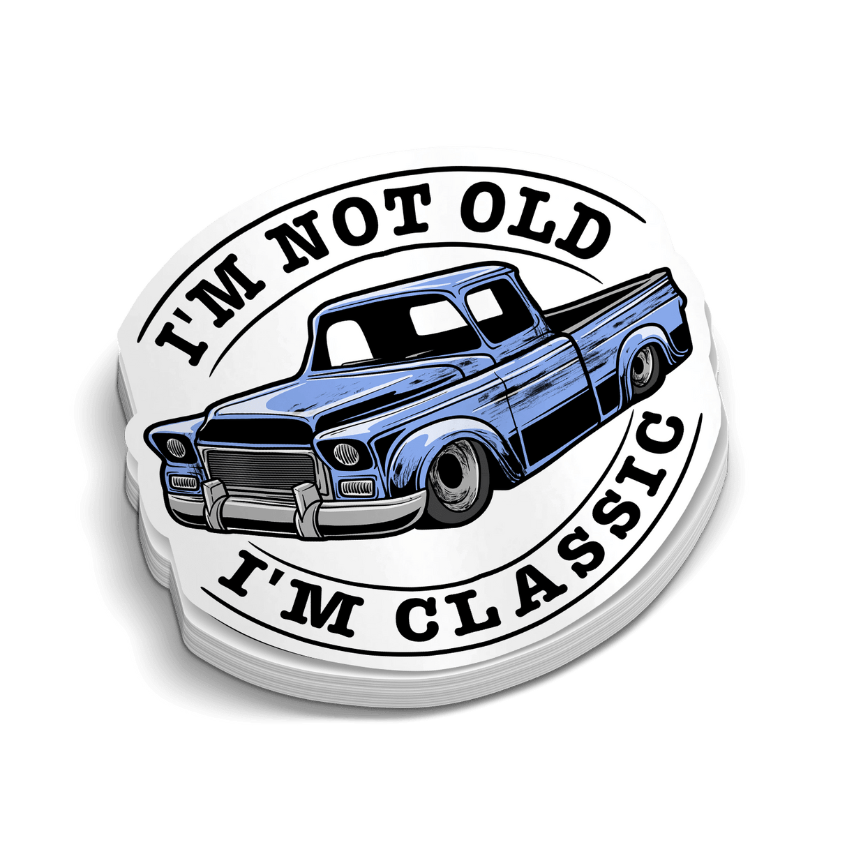 I'm Classic - Hard Hat Decal - Diesel Freak