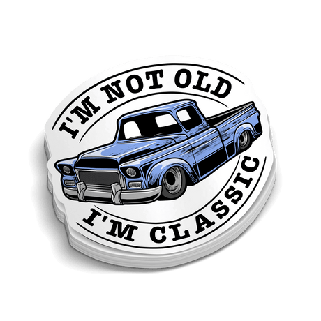 I'm Classic - Hard Hat Decal - Diesel Freak