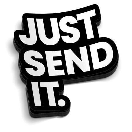 Just Send It 5 Inch Decal - Diesel Freak