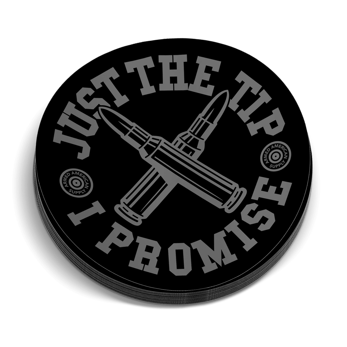 Just The Tip Hard Hat Decal - Diesel Freak