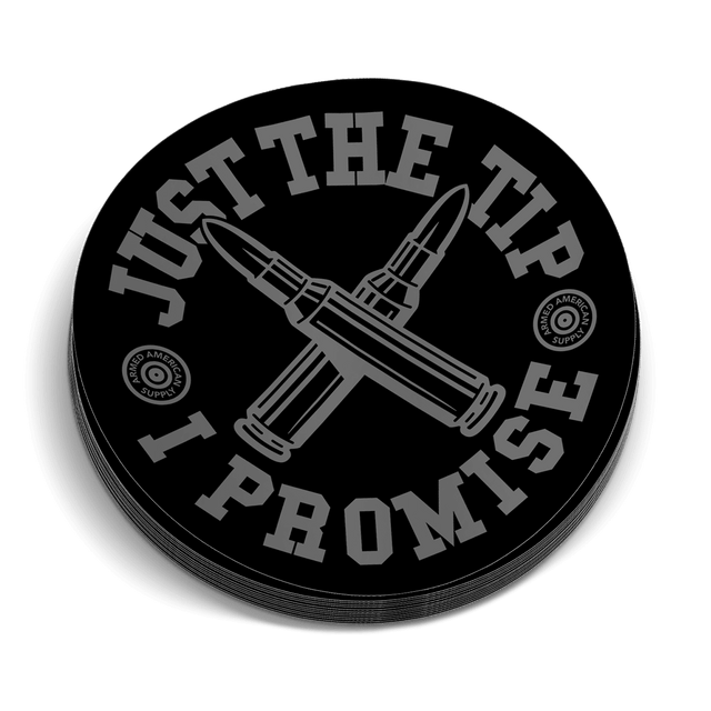 Just The Tip Hard Hat Decal - Diesel Freak