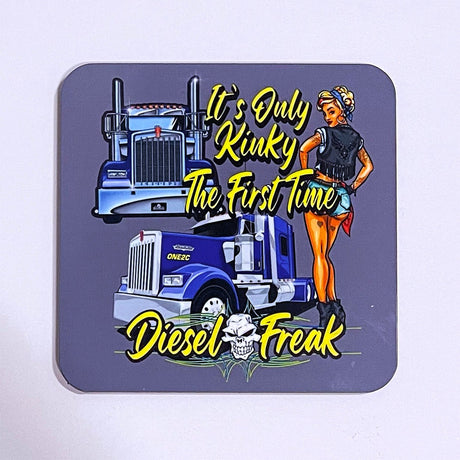 Kinky Grey Coaster - Diesel Freak