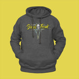 Kinky Pin - Up Grey Hoodie - Diesel Freak