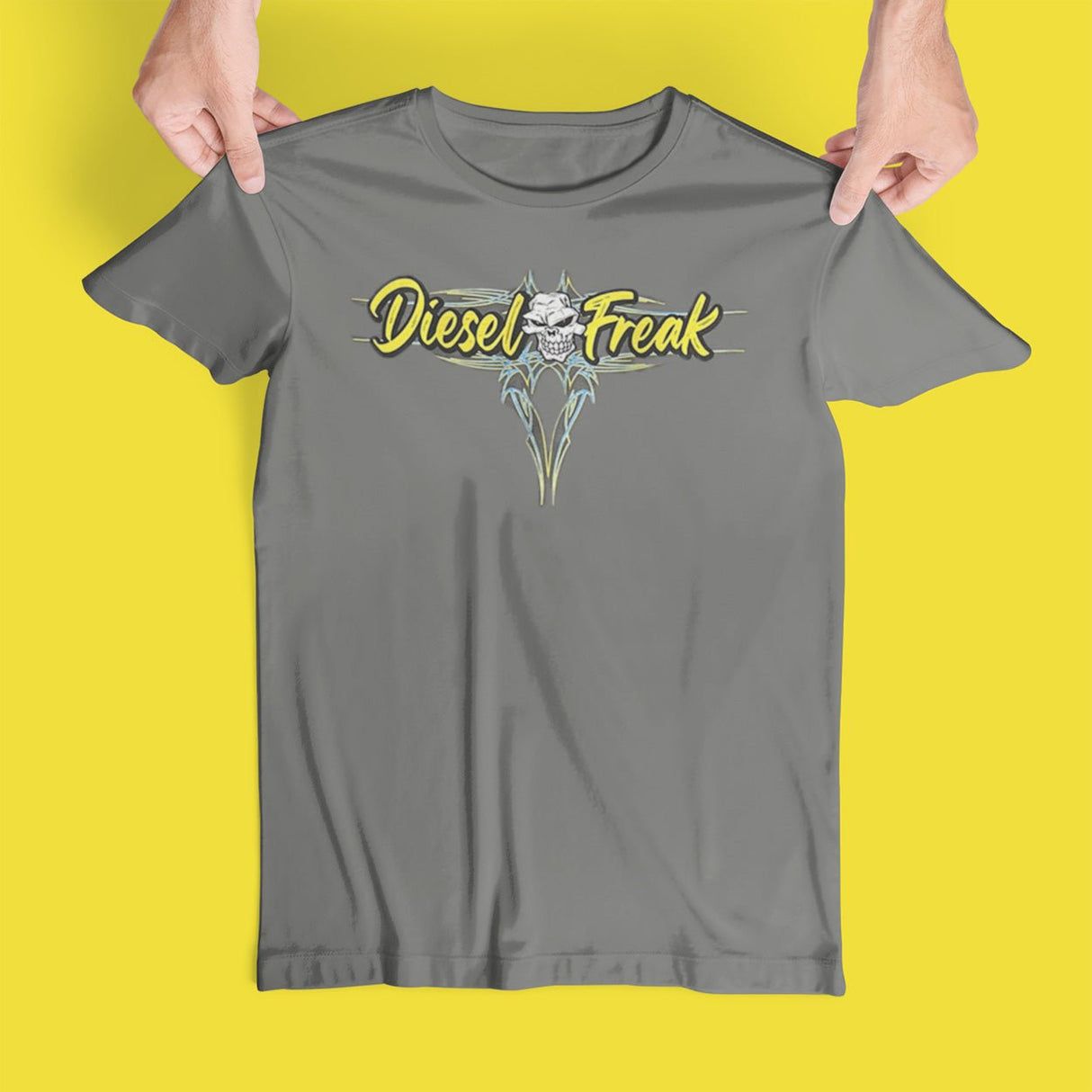 Kinky Pin - up Grey T-Shirt - Diesel Freak