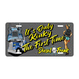 Kinky Pin - up License Plate - Diesel Freak