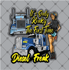 Kinky Sticker - Diesel Freak