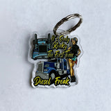 Kinky Truck Keychains - Diesel Freak
