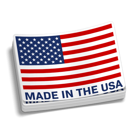 Made In The USA - Hard Hat Decal - Diesel Freak
