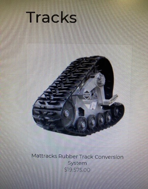 Mattracks for Roxor - Diesel Freak