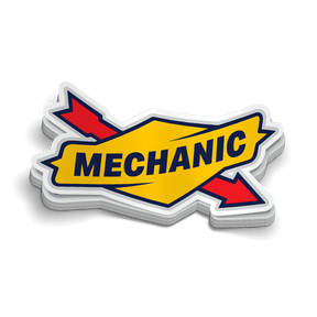 Mechanic S Decal - Diesel Freak