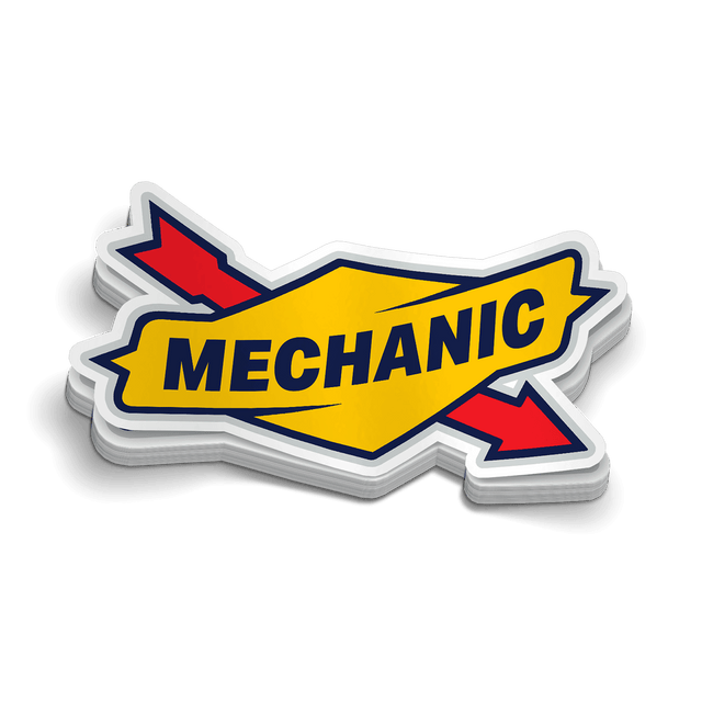 Mechanic S Decal - Diesel Freak