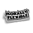Morally Flexible Hard Hat Decal - Diesel Freak