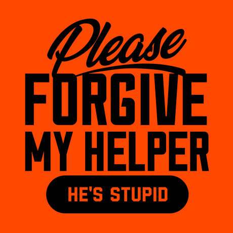 My Helper - Safety Yellow T-Shirt - Diesel Freak