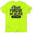 My Helper - Safety Yellow T-Shirt - Diesel Freak