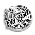 Old Balls Club - Hard Hat Decal - Diesel Freak