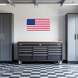 Old Glory Garage Wall Decal - Diesel Freak
