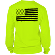 Old Glory - Long Sleeve Safety Yellow Hi - Vis T-Shirt - Diesel Freak