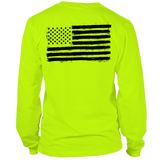 Old Glory - Long Sleeve Safety Yellow Hi - Vis T-Shirt - Diesel Freak