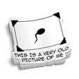 Old Picture Hard Hat Decal - Diesel Freak