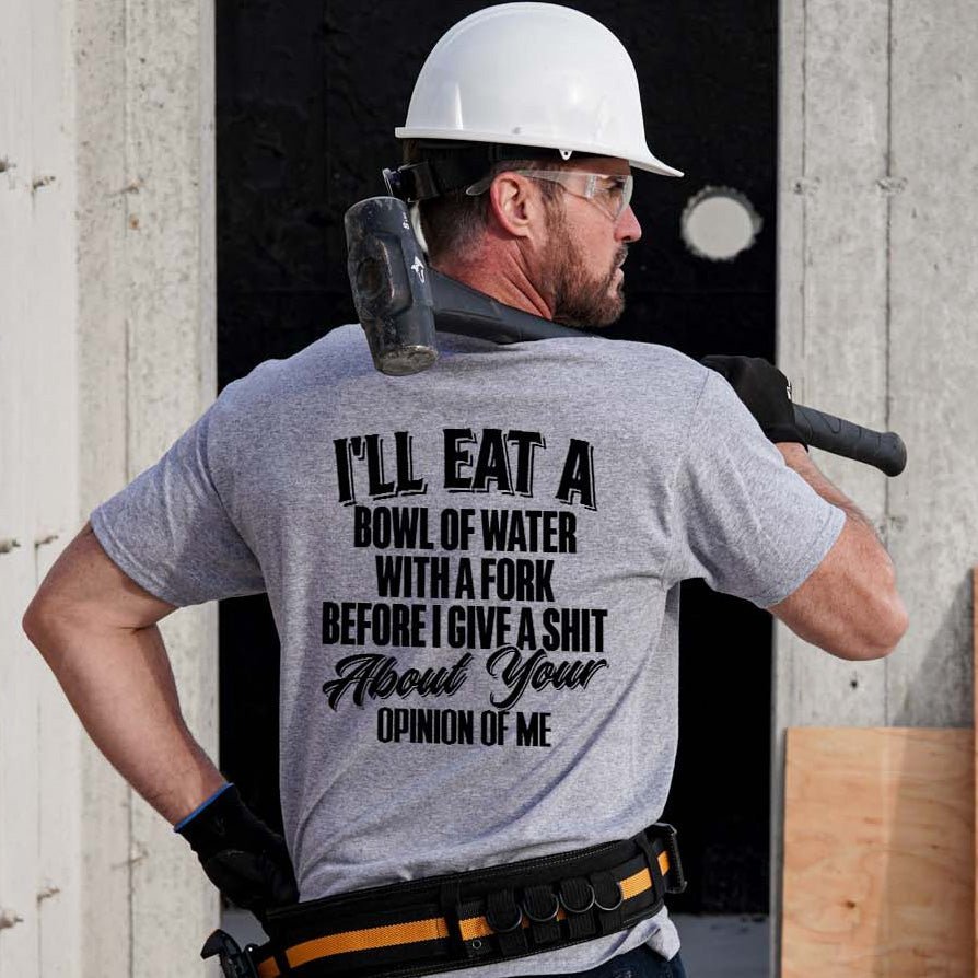 Opinion Of Me - Safety Hi - Vis T-Shirt - Diesel Freak