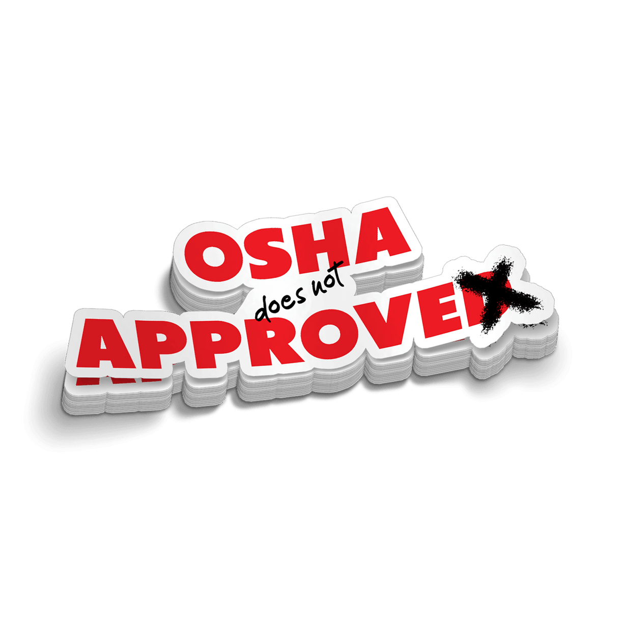 OSHA Hard Hat Decal - Diesel Freak